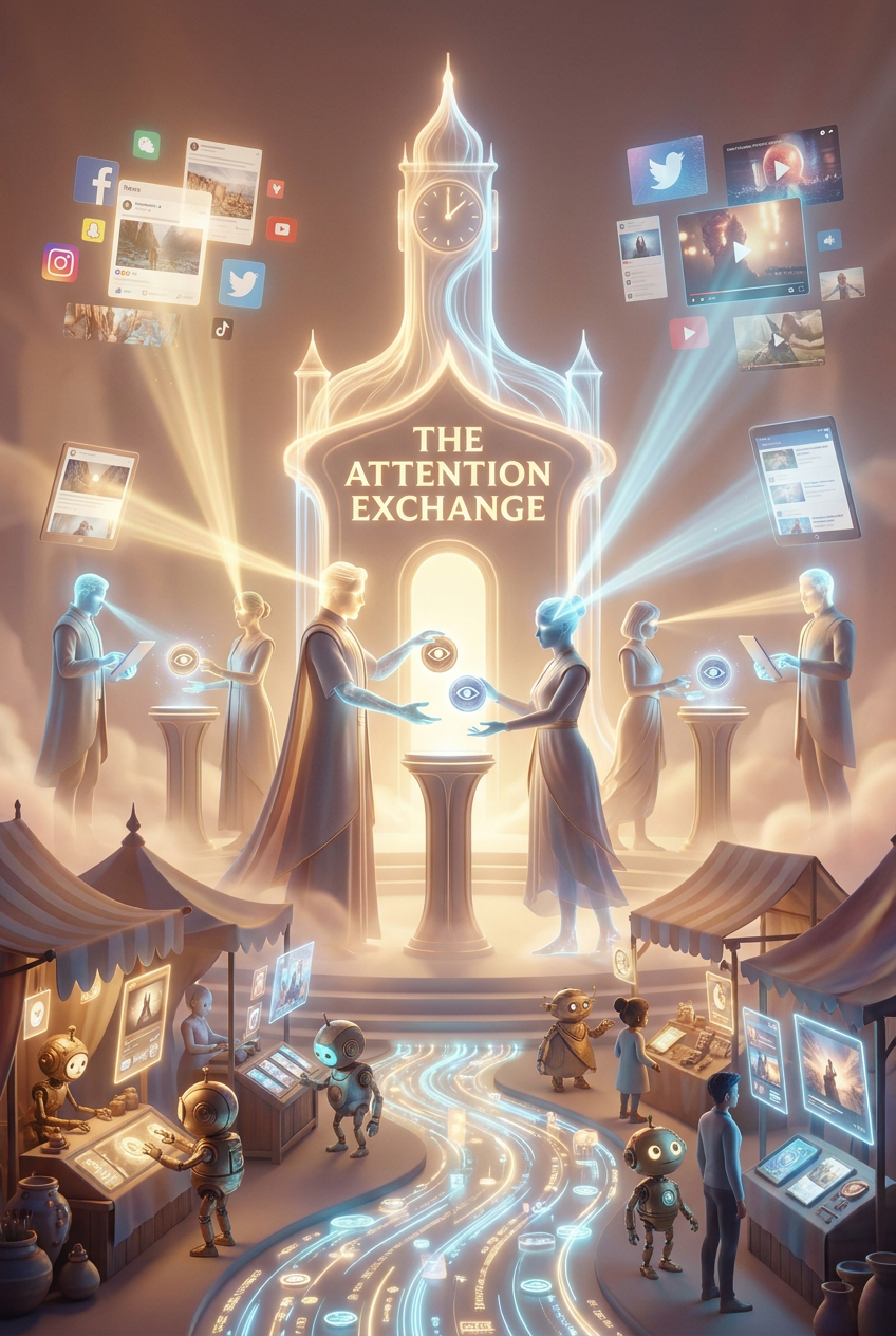 The Attention Economy and the Collapse of Consciousness